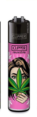 CLIPPER LIGHTERS - 420 GIRLY