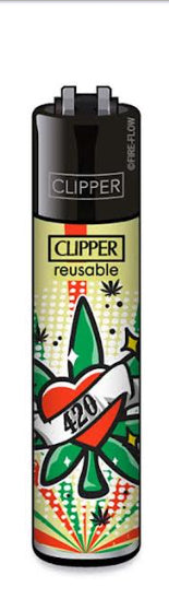 CLIPPER LIGHTERS - 420 TATTOOS