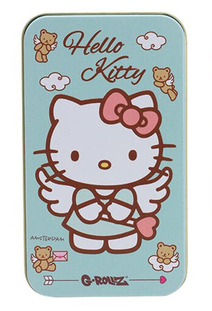 HELLO KITTY MEDIUM TOBACCO TINS BY G-ROLLZ - 9 DIFFERENT DESIGNS - STORAGE BOXES