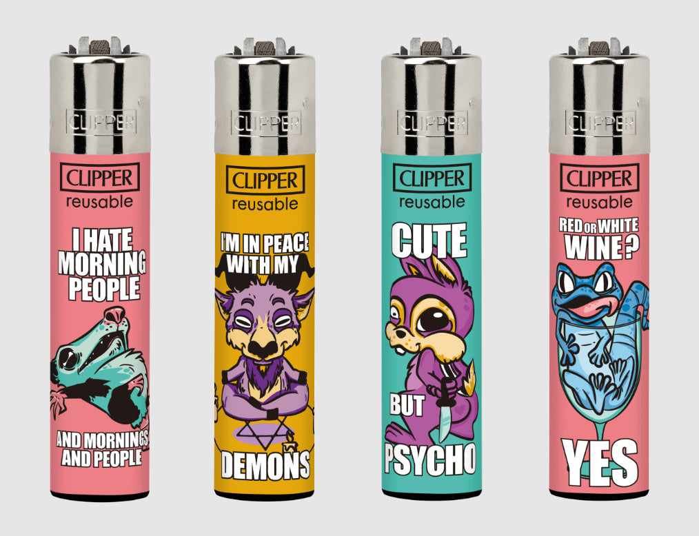 CLIPPER LIGHTERS - OUTRAGEOUS ANIMALS