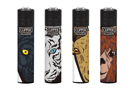 CLIPPER LIGHTERS - ANIMAL FACES