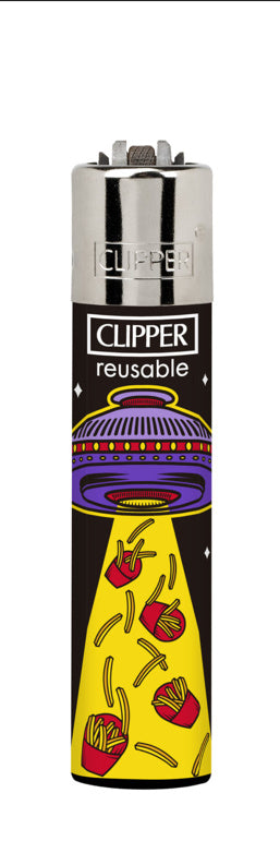 CLIPPER LIGHTERS - FAST FOOD UFO'S