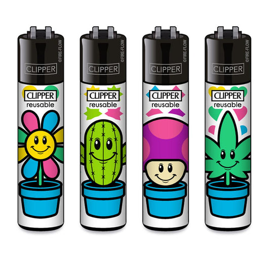 CLIPPER LIGHTERS - FLOWER GROW POTS