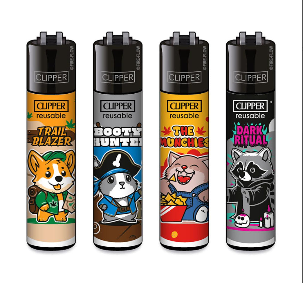 CLIPPER LIGHTERS - ANIMAL BUDDIES