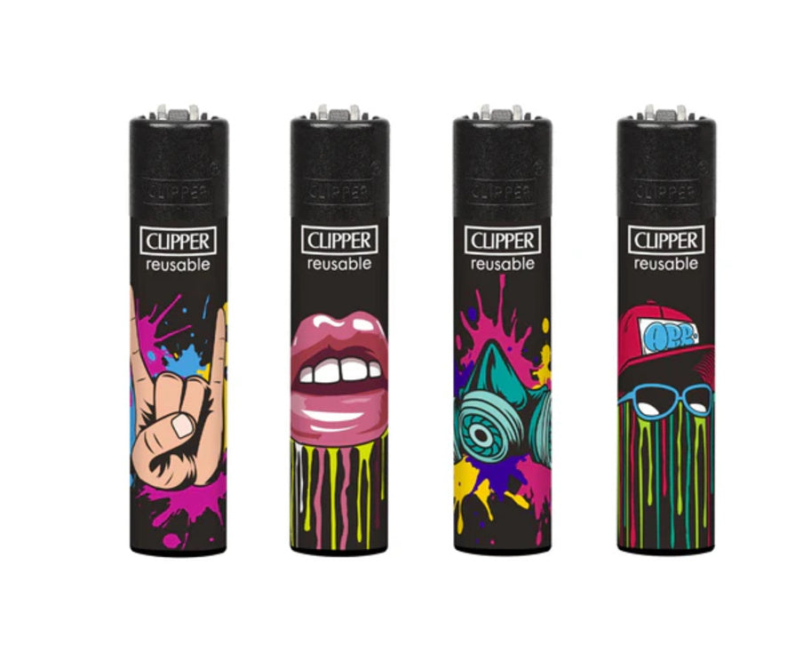 CLIPPER LIGHTERS - URBAN GRAFITTI