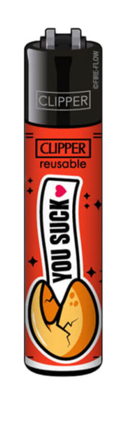 CLIPPER LIGHTERS - RUDE INSULTS FORTUNE COOKIES