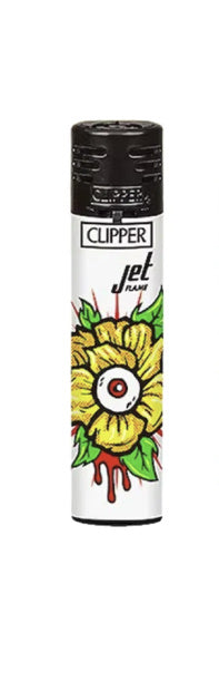 CLIPPER JET FLAME LIGHTERS - STRANGE FLOWERS