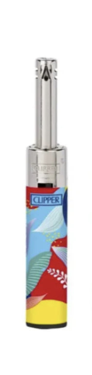 CLIPPER MINI TUBE LIGHTERS - TROPICAL PATTERNS