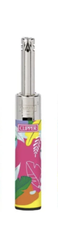CLIPPER MINI TUBE LIGHTERS - TROPICAL PATTERNS