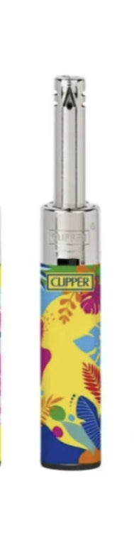 CLIPPER MINI TUBE LIGHTERS - TROPICAL PATTERNS