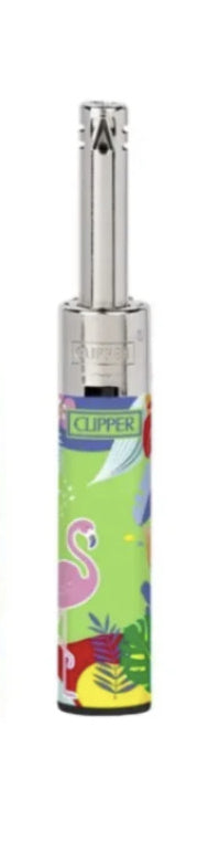 CLIPPER MINI TUBE LIGHTERS - TROPICAL PATTERNS