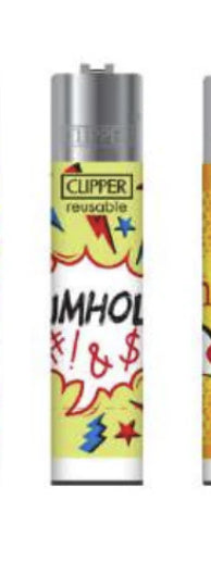 CLIPPER LIGHTERS - VERY NAUGHTY WORDS