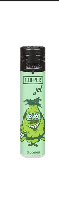CLIPPER JET FLAME LIGHTERS - WEED JOBS CHARACTERS