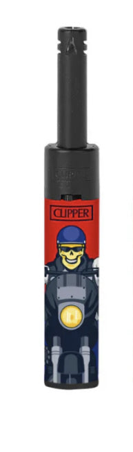 CLIPPER MINI TUBE LIGHTERS - MC MOTORBIKE CLUB