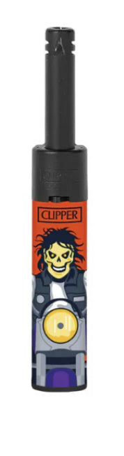 CLIPPER MINI TUBE LIGHTERS - MC MOTORBIKE CLUB