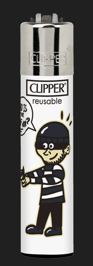 CLIPPER LIGHTERS - COPS & ROBBERS