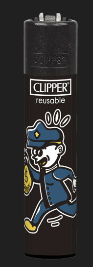 CLIPPER LIGHTERS - COPS & ROBBERS