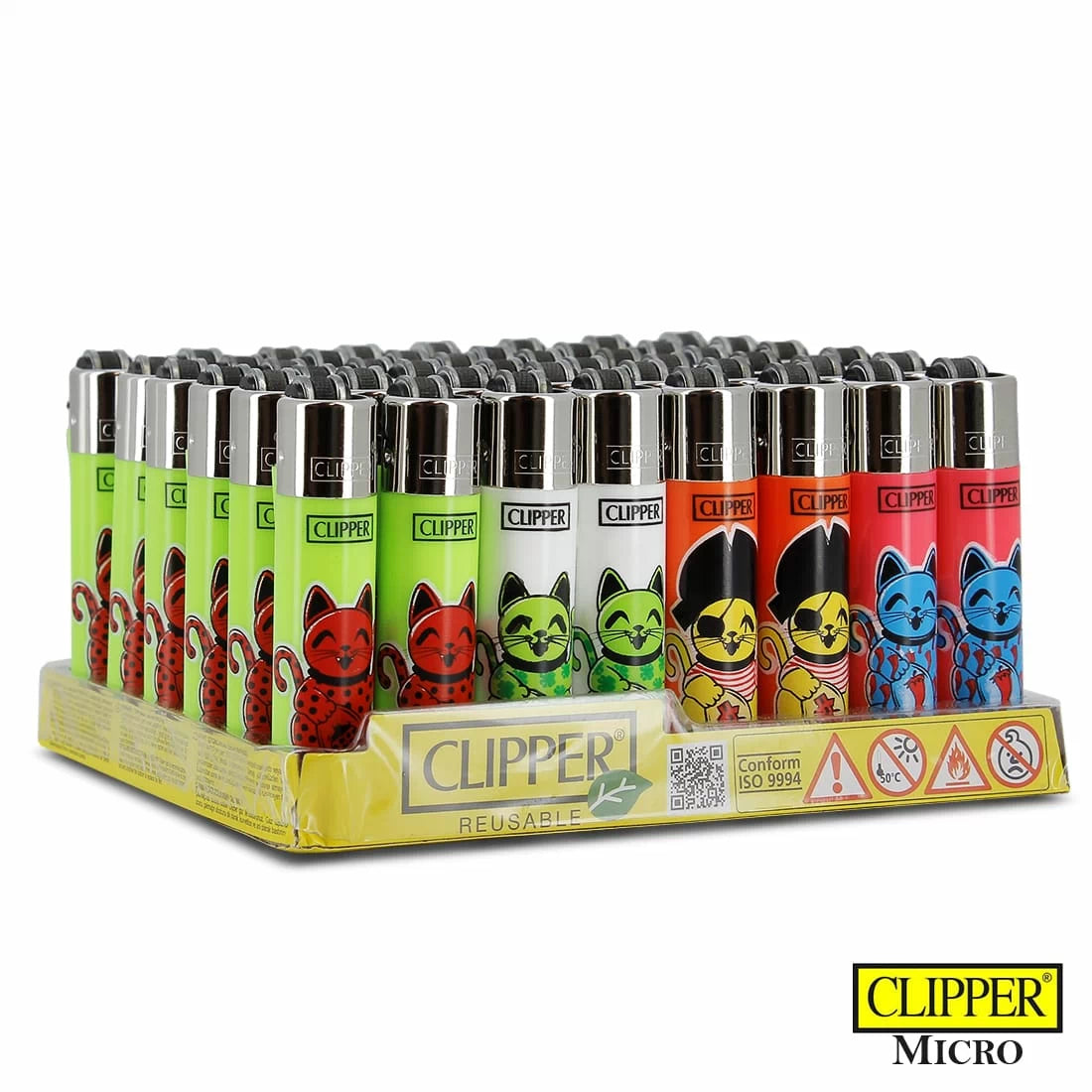 WHOLESALE CLIPPER LIGHTERS - FULL TRAYS OF 48 OR 40 CLIPPERS - RARE BULK