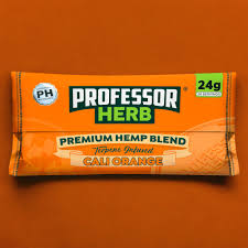 PROFESSOR HERB HEMP SHAKE / TOBACCO ALTERNATIVE - CALI ORANGE 24g POUCH - 1400mg CBD