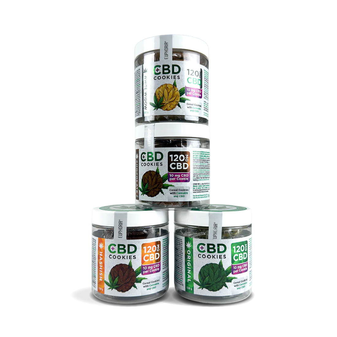 Euphoria CBD Cookies 120mg CBD