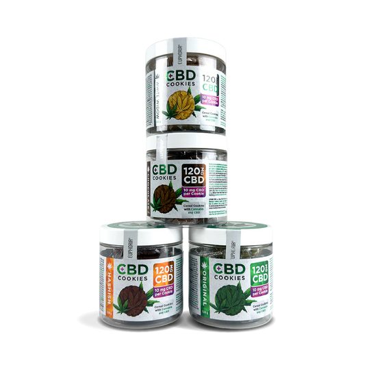 Euphoria CBD Cookies 120mg CBD