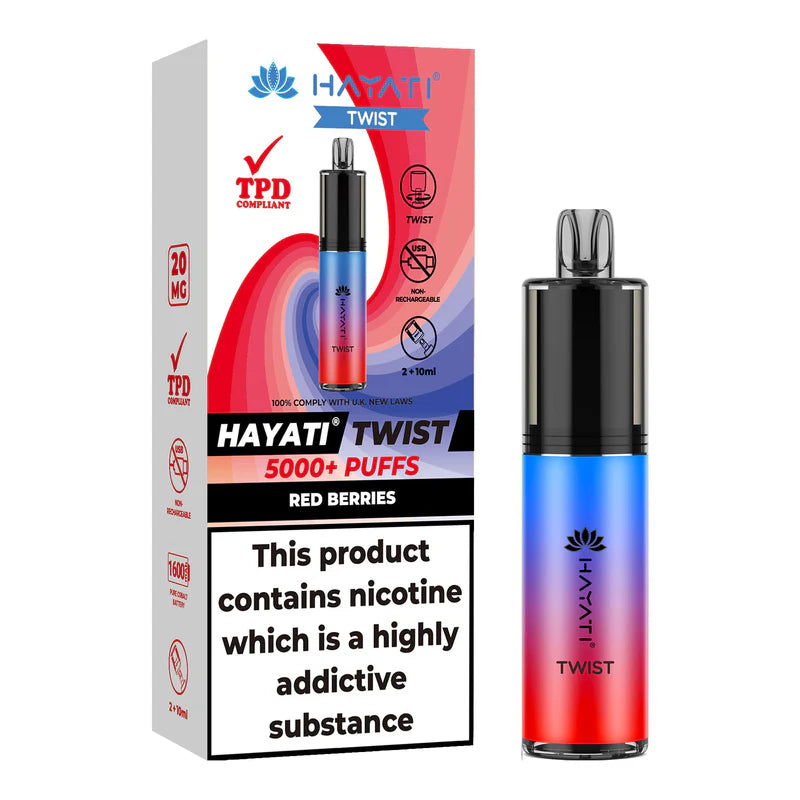 HAYATI TWIST 5000 DISPOSABLE VAPE