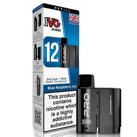 20mg IVG PRO Prefilled 12ml Pods