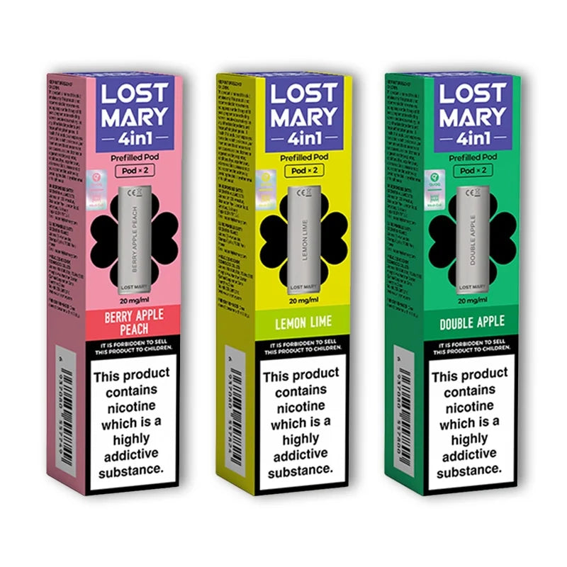 LOST MARY 4in1 REPLACEMENT PODS (FOR LOST MARY 4in1 DEVICE)