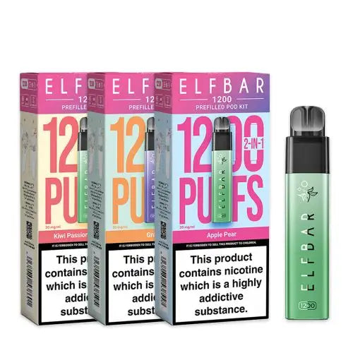 ELFBAR 1200 PRE-FILLED DISPOSABLE POD KIT