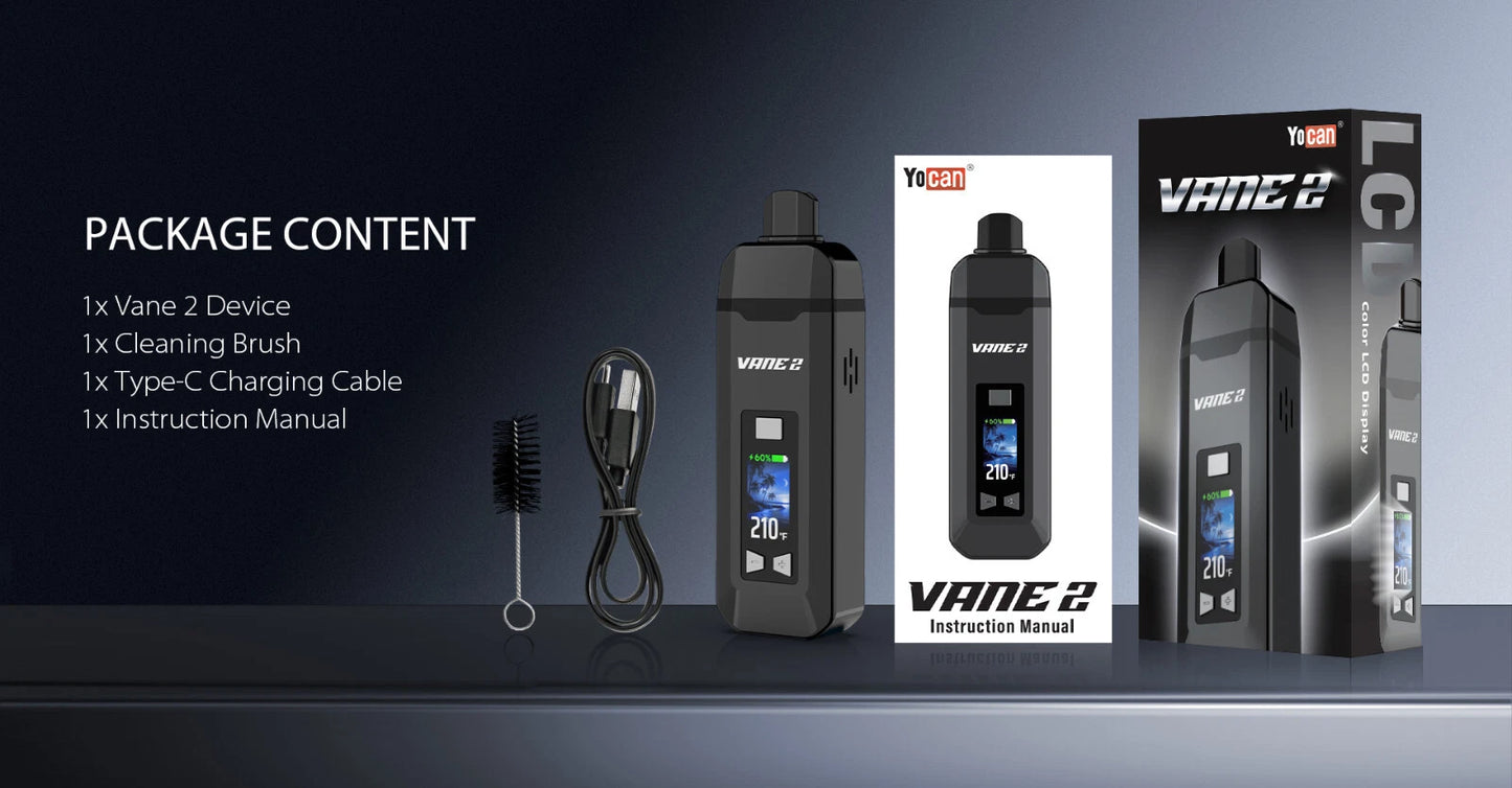 YOCAN VANE 2 DRY HERB VAPORIZER