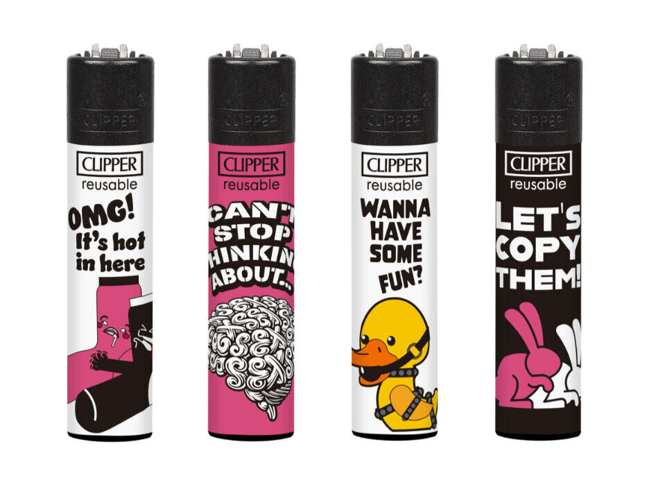 CLIPPER LIGHTERS - NAUGHTY SEX QUOTES