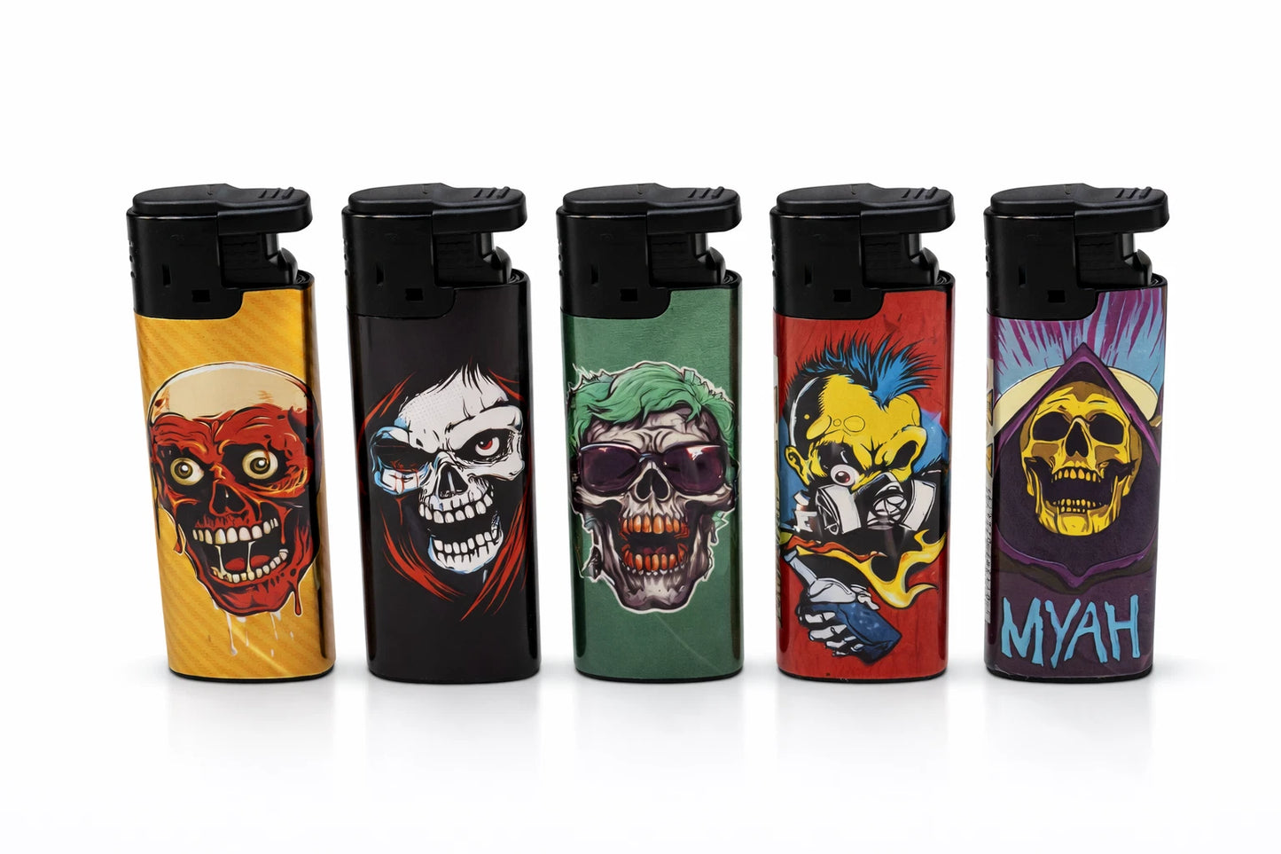 HORROR SKULLS - JET FLAME WINDPROOF LIGHTERS
