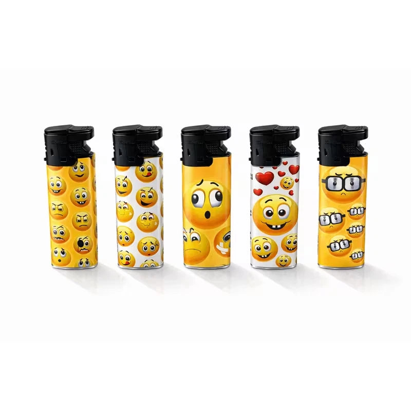 EMOJI SMILEY - JET FLAME WINDPROOF LIGHTERS
