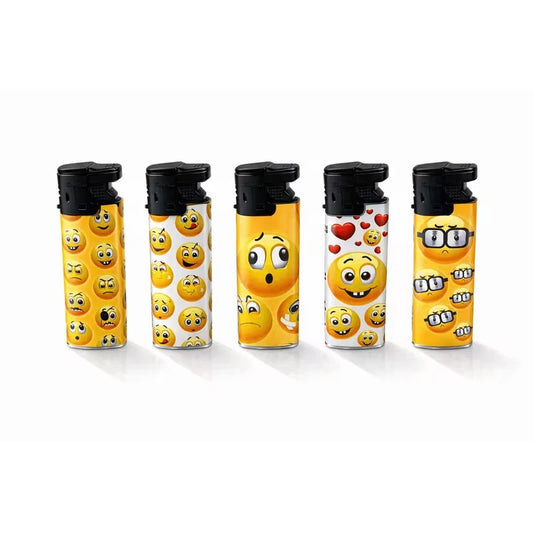 EMOJI SMILEY - JET FLAME WINDPROOF LIGHTERS