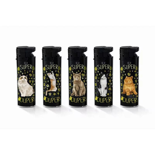 SUPER DUPER CATS - JET FLAME WINDPROOF LIGHTERS