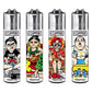 WHOLESALE CLIPPER LIGHTERS - FULL TRAYS OF 48 OR 40 CLIPPERS - RARE BULK - LOADS OF DIFFERENT DESIGNS