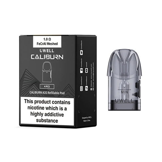UWELL CALIBURN A3S REPLACEMENT PODS 1.0ohm