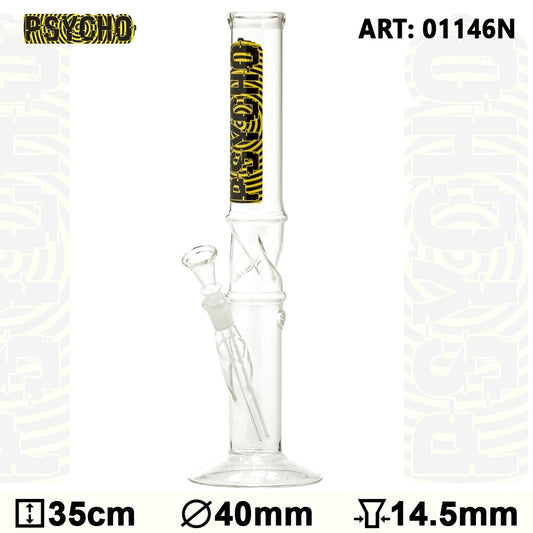 PSYCHO BOUNCER 35cm GLASS BONG