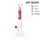 BOOST 44cm GLASS BEAKER BONG - RED BOOST PRO LOGO