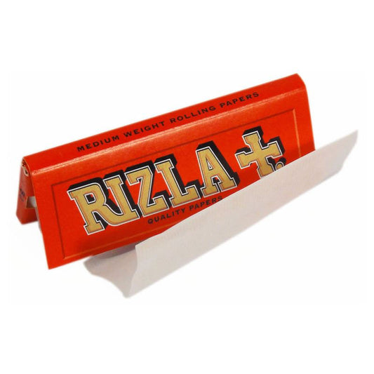 RIZLA RED ROLLING PAPERS - REGULAR SIZE