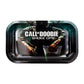 CALL OF DOOBIE METAL ROLLING TRAY - SMALL OR MEDIUM - MATCHING MAGNETIC LID AVAILABLE