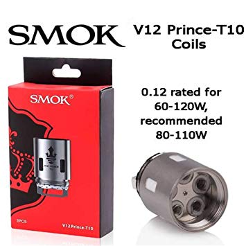 SMOK V12 PRINCE T10 COILS 0.12ohm