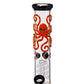 GRACE GLASS - OCTOPODA 43cm GLASS PERCOLATOR BONG - LED GLOW IN DARK RED