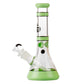 GRACE GLASS 30cm BEAKER BONG IN GREEN