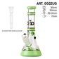 GRACE GLASS 30cm BEAKER BONG IN GREEN