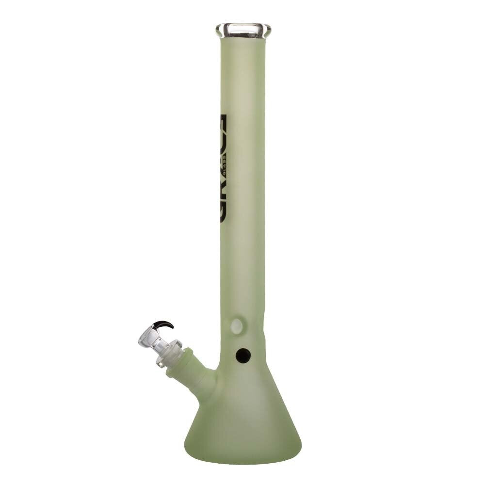 GRACE GLASS 50cm GREEN PEARL BEAKER BONG