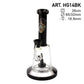 AMSTERDAM GLASS 26cm  SMOKING BOY BONG RIG - BLACK