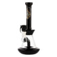AMSTERDAM GLASS 22cm  SMOKING BOY BONG RIG - BLACK