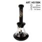 AMSTERDAM GLASS 22cm  SMOKING BOY BONG RIG - BLACK