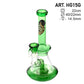 AMSTERDAM GLASS 22cm  SMOKING BOY BONG RIG - GREEN